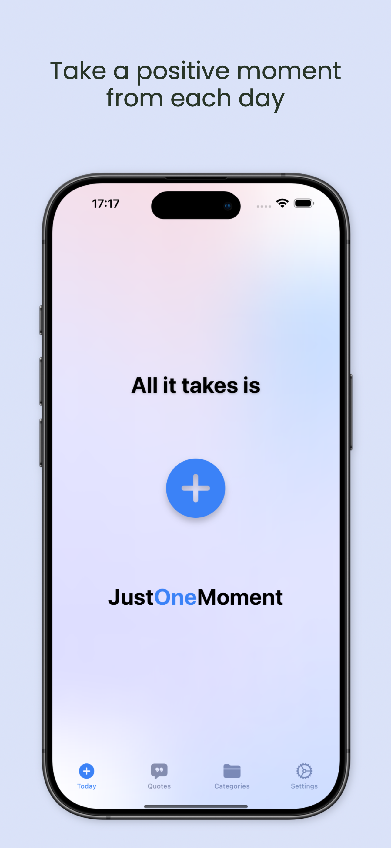 JustOneMoment Screenshot 1