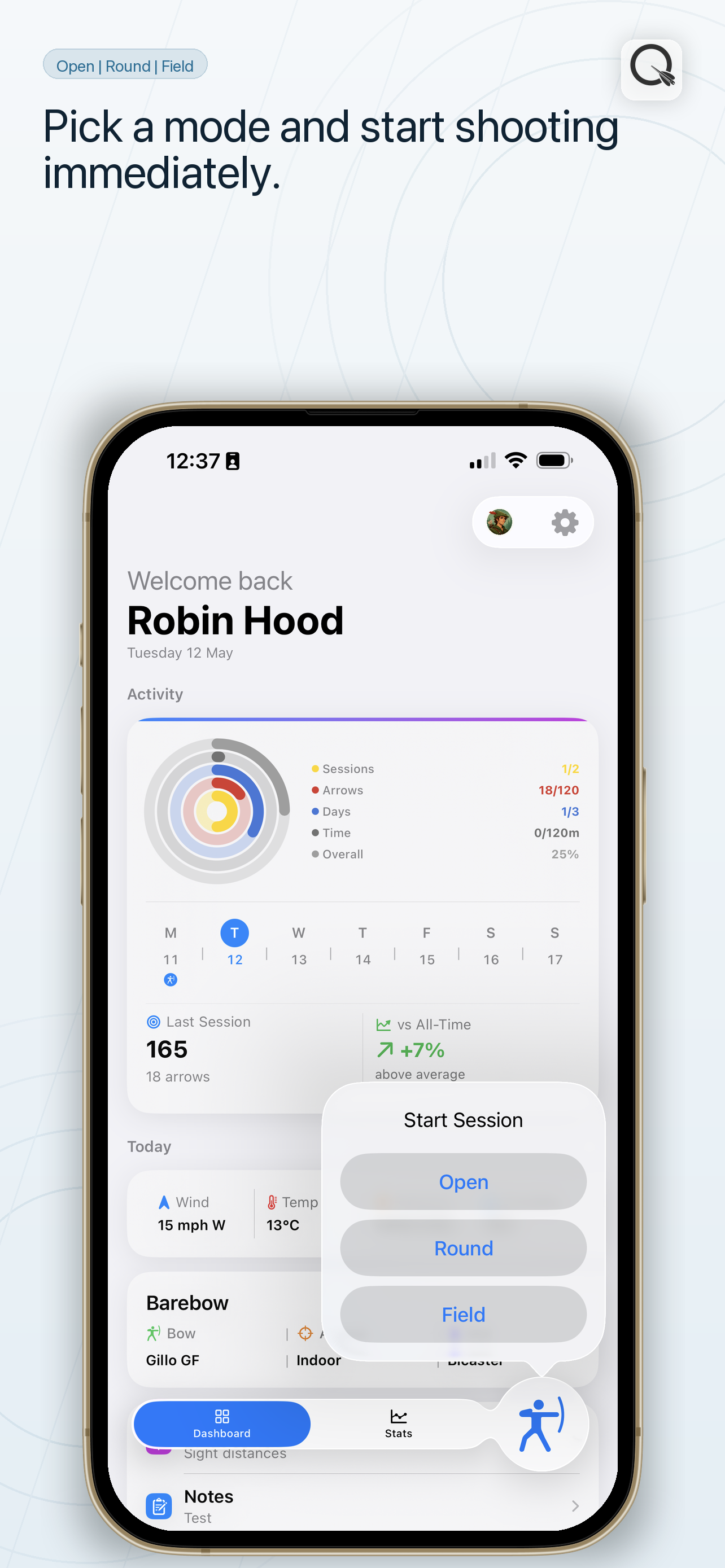 Quiver: Archery Score & Coach Screenshot 2