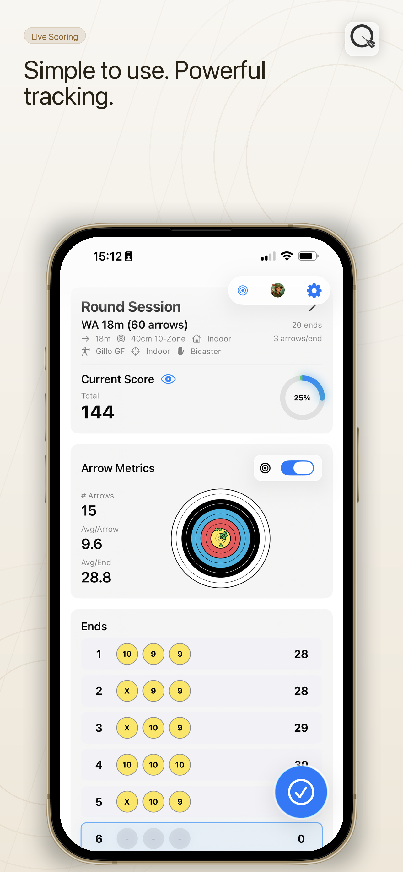 Quiver: Archery Score & Coach Screenshot 3
